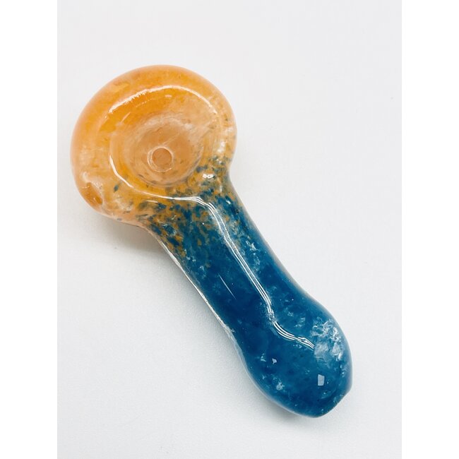 2.5'' DOUBLE SHADE GLASS HAND PIPE