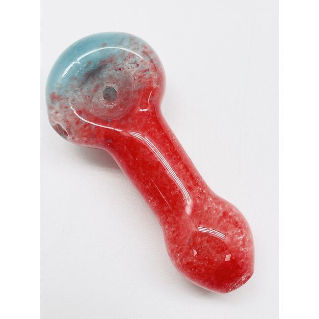 2.5'' DOUBLE SHADE GLASS HAND PIPE