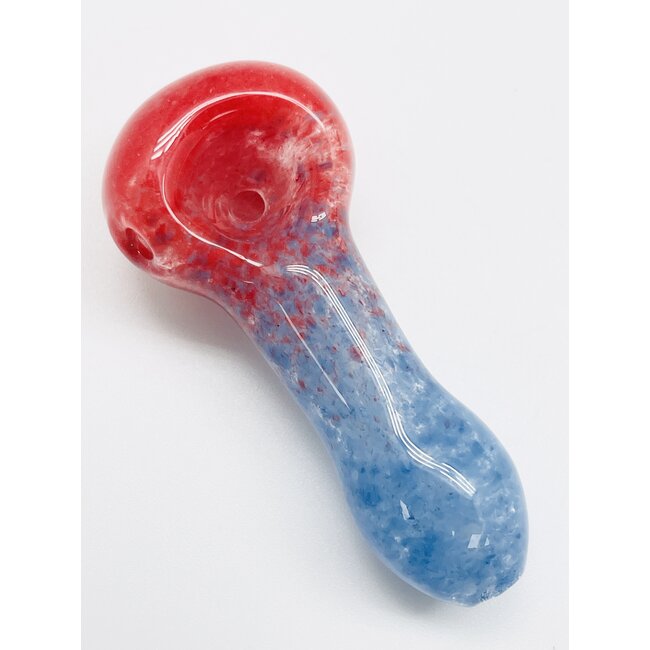 2.5'' DOUBLE SHADE GLASS HAND PIPE