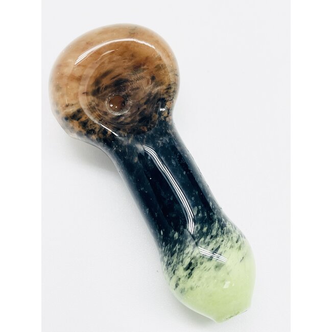 2.5'' DOUBLE SHADE GLASS HAND PIPE