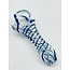 SPIRAL GLASS HAND PIPE 3 INCH