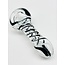 3'' CROSS LINE WORK PATTERN GLASS HAND PIPE