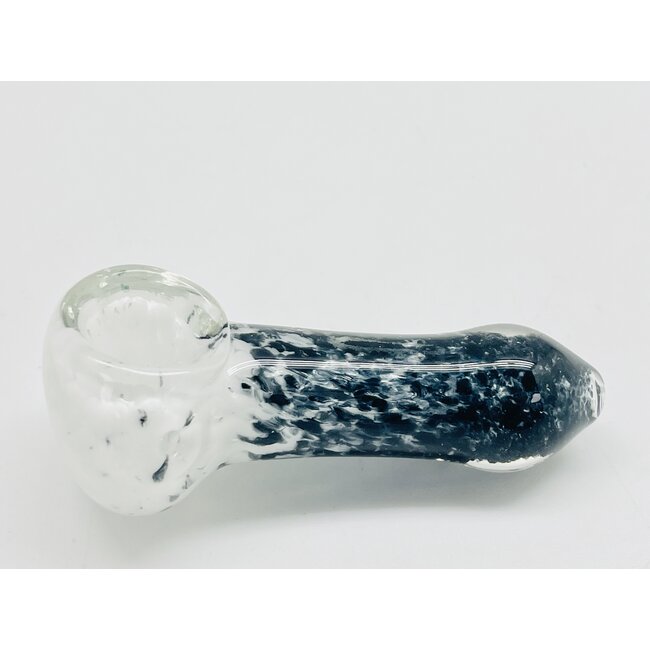 3.5'' FUMED FRIT GLASS HAND PIPE