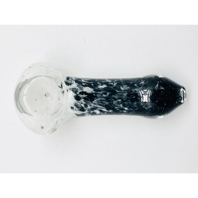3.5'' FUMED FRIT GLASS HAND PIPE