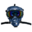 KAPOW KAPOW FACE MASK TEETH BLUE-S916