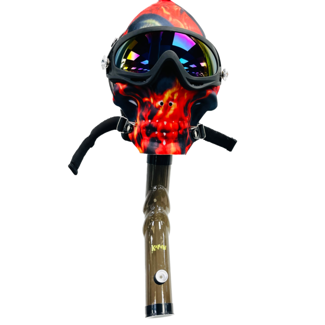 KAPOW KAPOW FACE MASK RED FLAME-S918