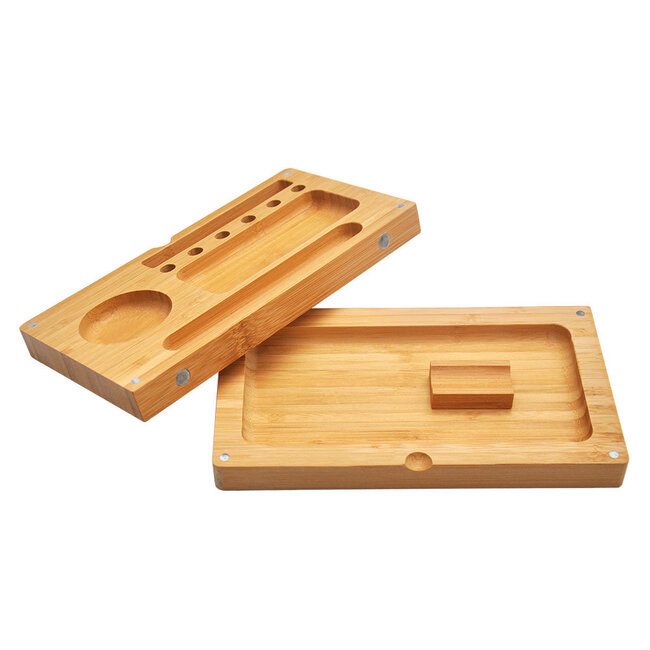 KAPOW KAPOW WOODEN ROLLING TRAY AC090