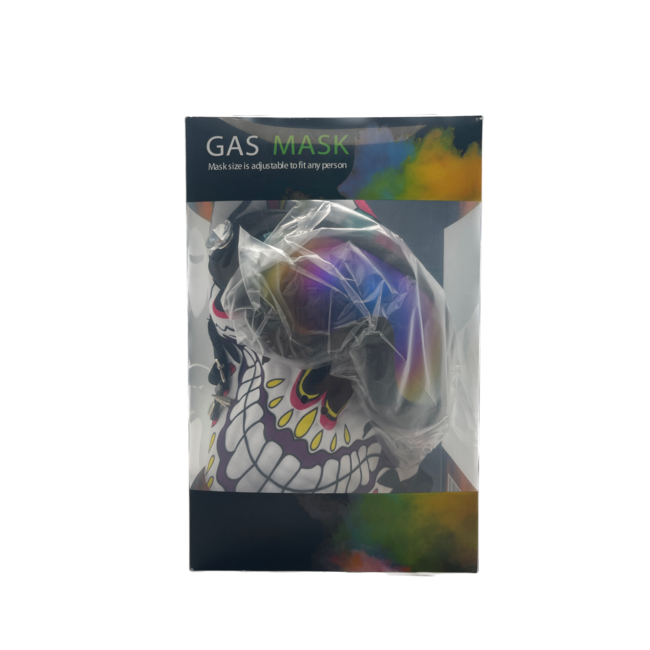 KAPOW KAPOW PINK+WHITE  SKULL -S910