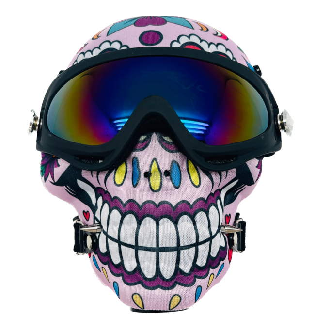 KAPOW KAPOW PINK  SKULL -S912