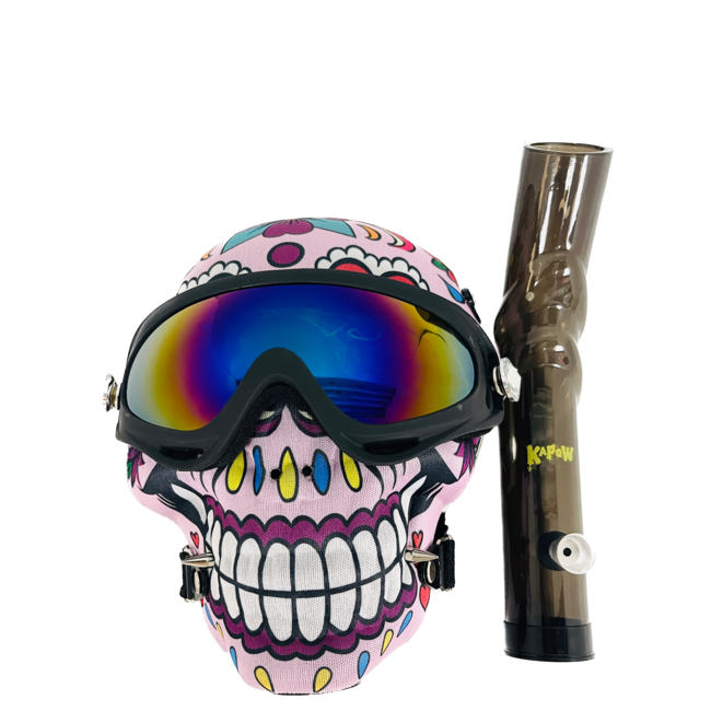 KAPOW KAPOW PINK  SKULL -S912