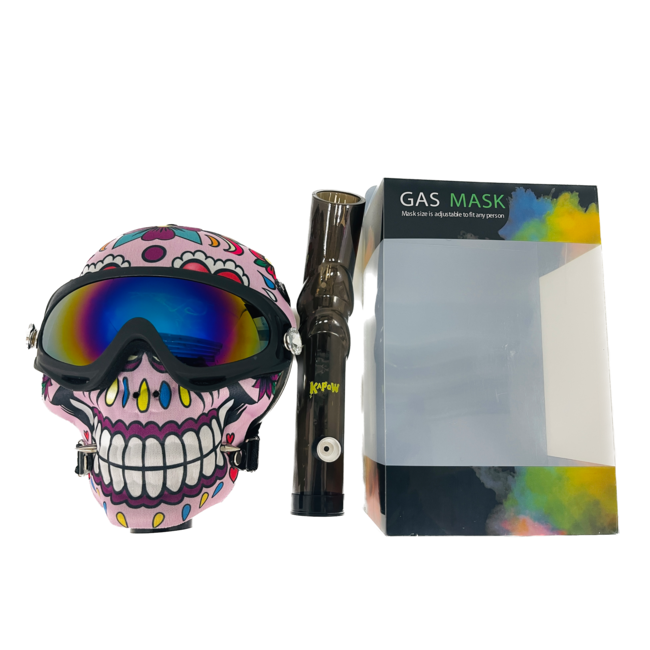 KAPOW KAPOW PINK  SKULL -S912