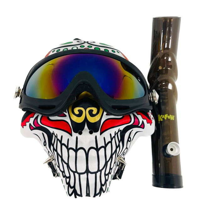 KAPOW KAPOW WHITE  SKULL -S912