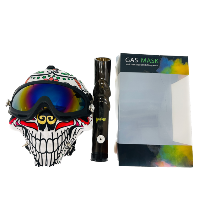 KAPOW KAPOW WHITE  SKULL -S912