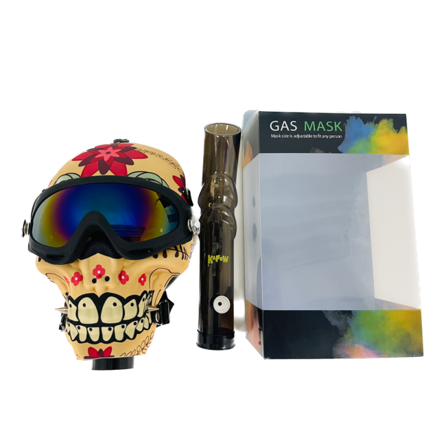 KAPOW KAPOW TAN  SKULL -S914