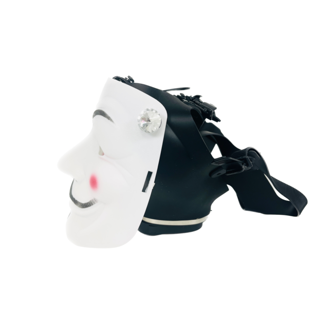 KAPOW KAPOW DOUBLE FACE MASK 18-WHITE  S937
