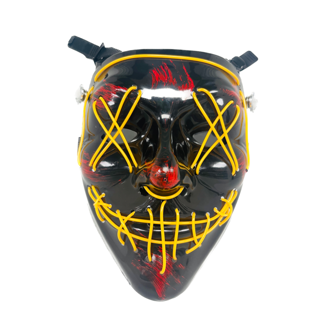 KAPOW KAPOW COLORFUL GAS MASK BONG WITH ACRYLIC -S942