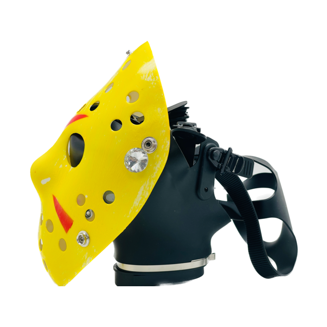 KAPOW KAPOW DOUBLE FACE GAS MASK 6-YELLOW S925