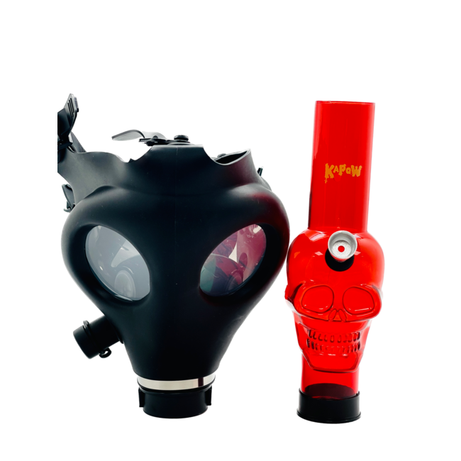 KAPOW KAPOW FACE MASK BLACK-001A