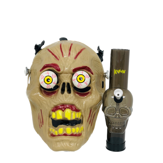 KAPOW KAPOW DOUBLE FACE MASK 28-BROWN S978