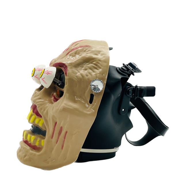 KAPOW KAPOW DOUBLE FACE MASK 28-BROWN S978