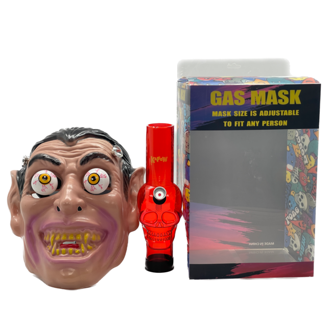 KAPOW KAPOW DOUBLE FACE MASK 16-BROWN S935