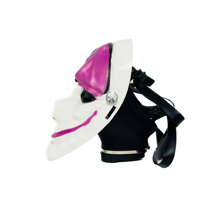KAPOW KAPOW DOUBLE FACE MASK 8-WHITE+PINK S927