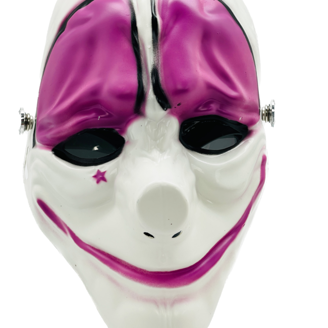 KAPOW KAPOW DOUBLE FACE MASK 8-WHITE+PINK S927