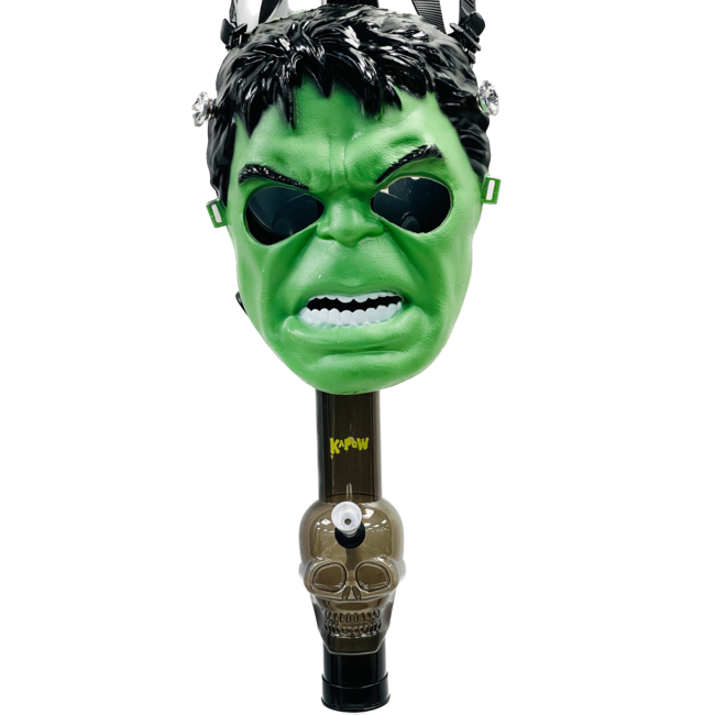 KAPOW KAPOW DOUBLE FACE MASK 17- GREEN S936