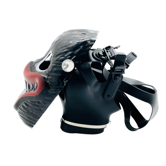 KAPOW KAPOW DOUBLE FACE MASK 26-BLACK S976