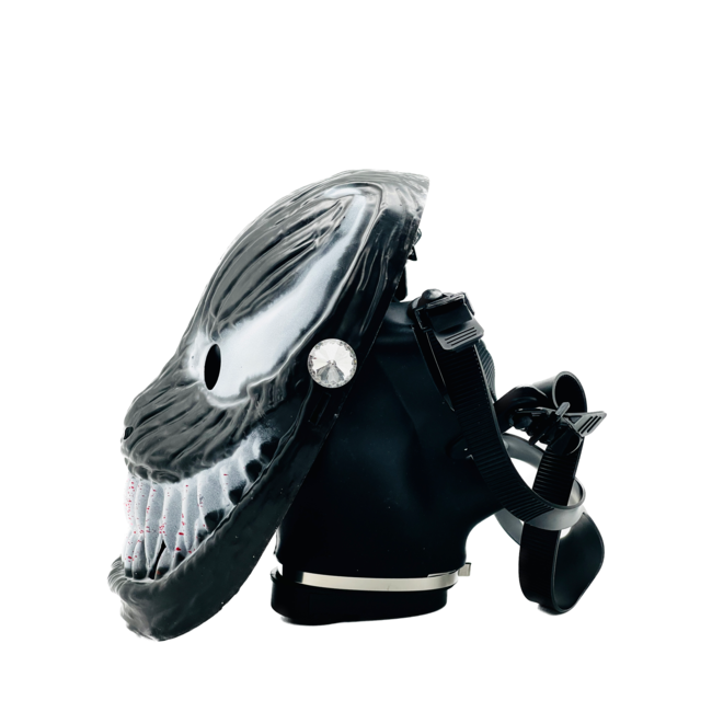 KAPOW KAPOW DOUBLE FACE MASK 27-BLACK S977