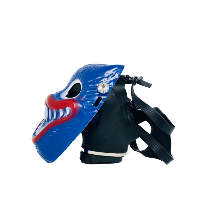 KAPOW KAPOW DOUBLE FACE MASK 25-BLUE S975