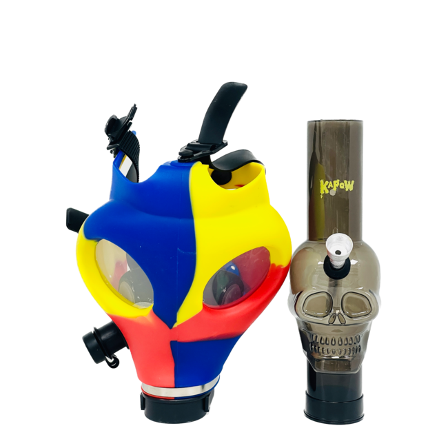 KAPOW KAPOW MIX  COLOUR FACE MASK -001C