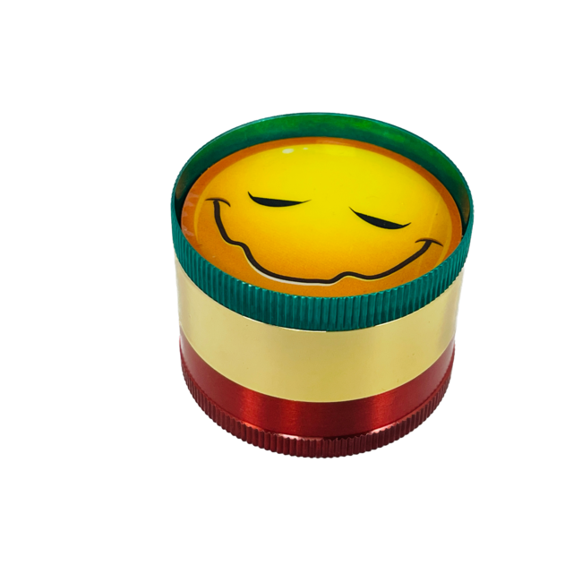 4 PCS RASTA 2" ZINC GRINDER