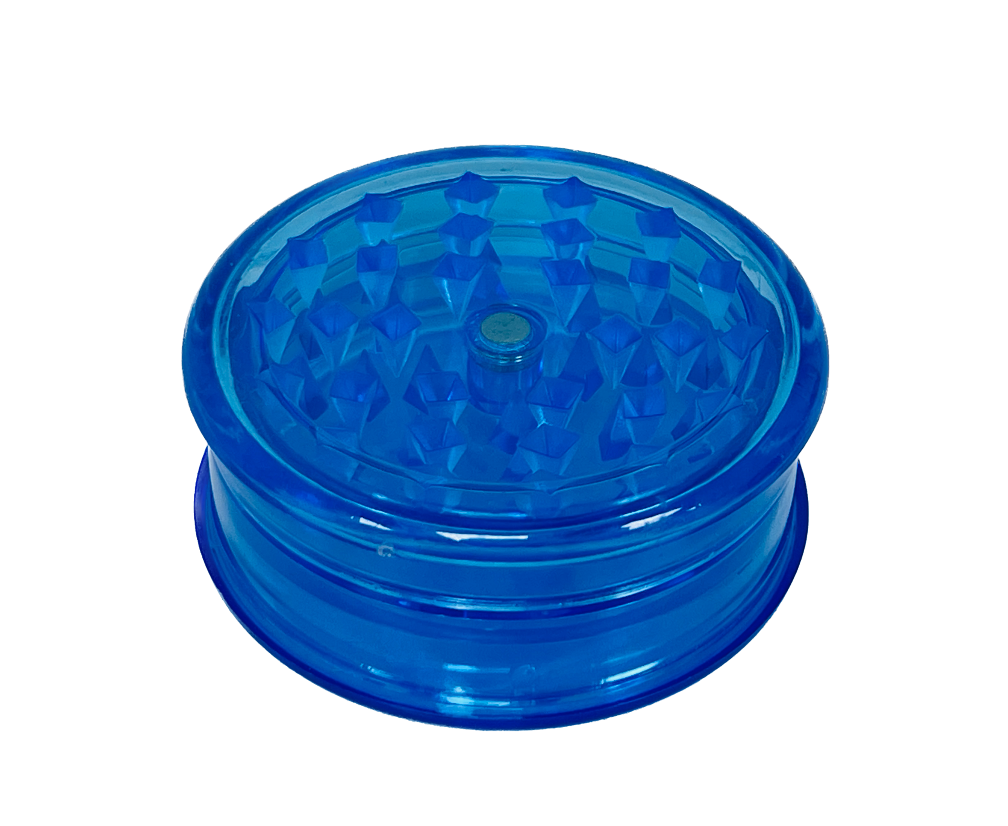 BROCCOLL BASHER CLEAR PLASTIC MAGNETO GRINDER - Radical Vape Shop