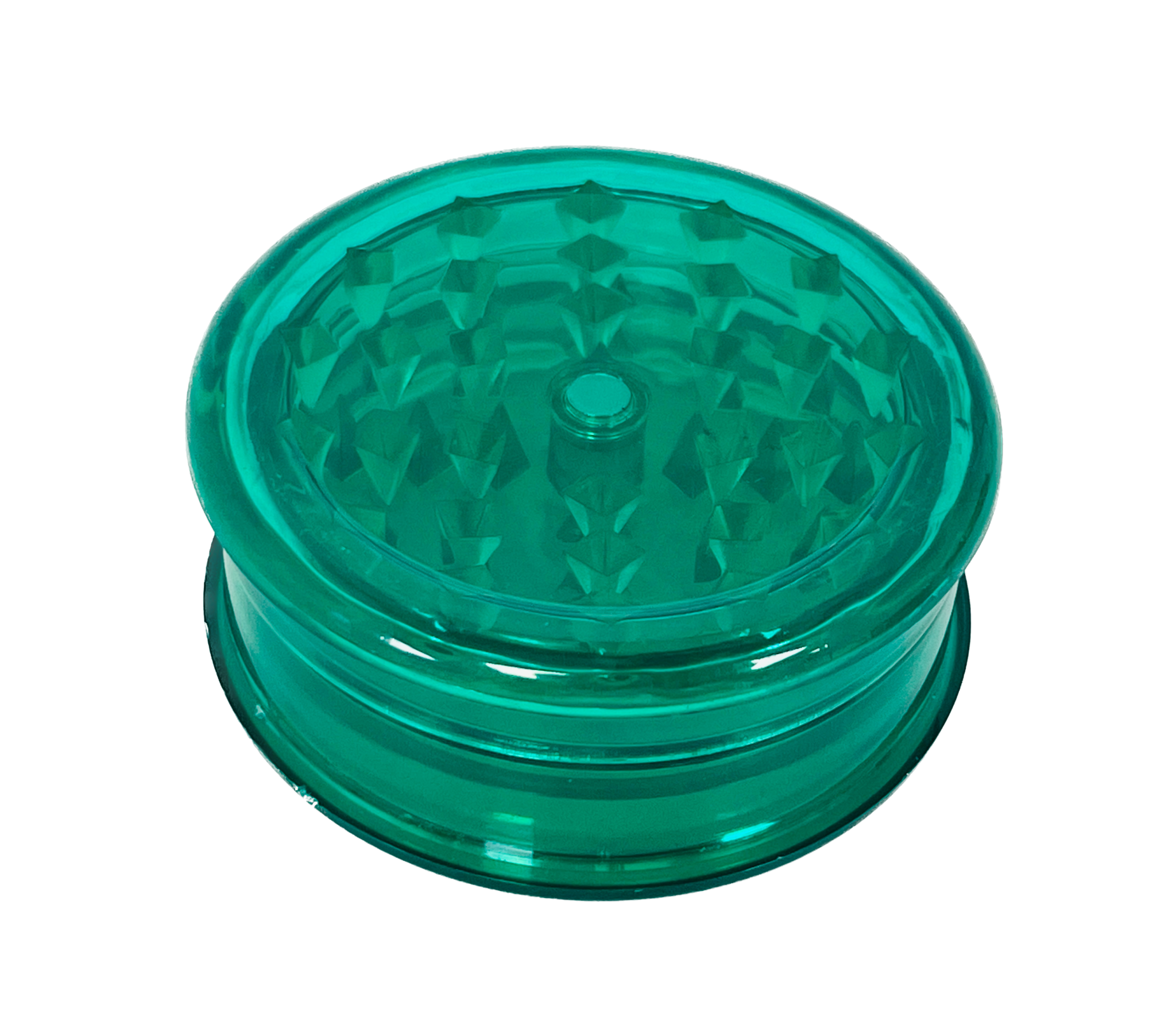 BROCCOLL BASHER CLEAR PLASTIC MAGNETO GRINDER - Radical Vape Shop