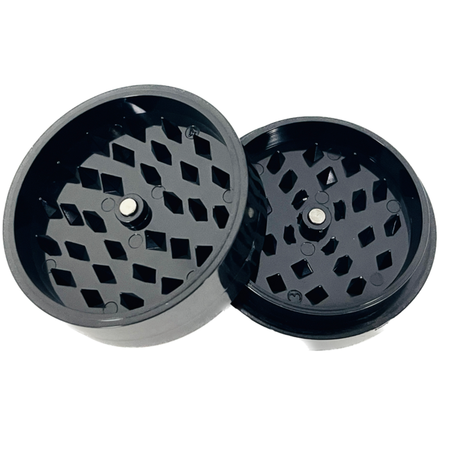 PLASTIC PLASTIC GRINDER WITH MAGNET