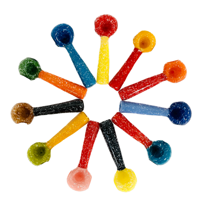 5.5'' DOUBLE SAHDE GLASS PIPE