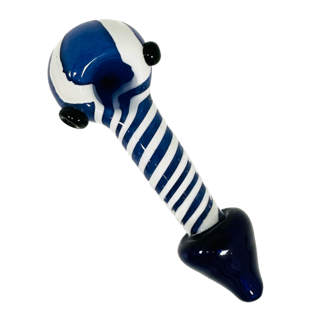 6'' MUSHROOM GLASS HAND  PIPE