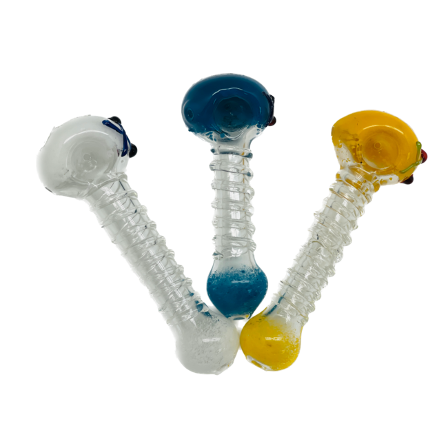 5.5'' TWIST GLASS HAND PIPE