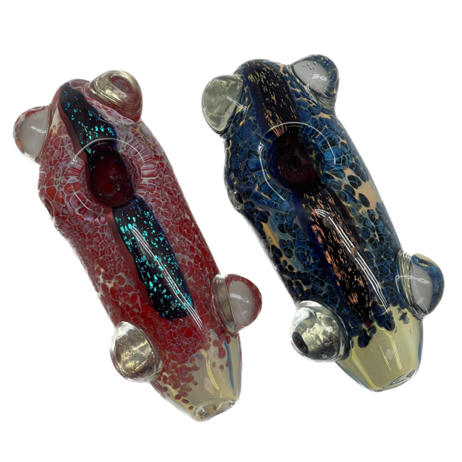 4'' SUBMARINE  GLASS HAND PIPE