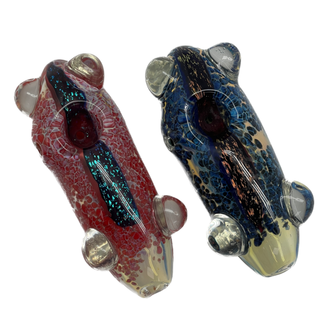 4'' SUBMARINE  GLASS HAND PIPE