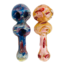 5.5'' TRIPLE BOWL GLASS HAND PIPE