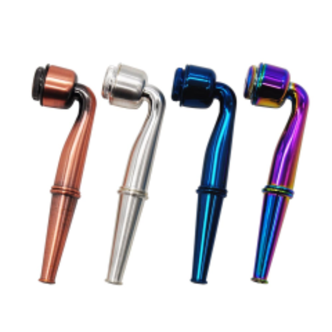 2 PIECES HAND METAL PIPE-YD078
