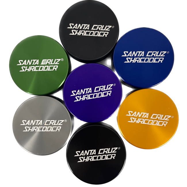 SANTA  CRUZ SANTA CRUZ SHREDDER GRINDER 2 PIECE  LARGE 2-3/4