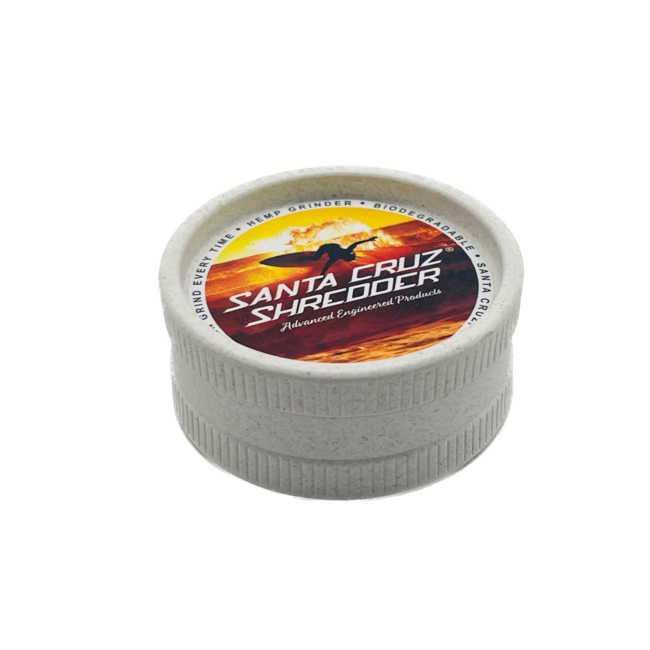 SANTA SANTA CRUZ SHREDDER 2 PIECE HEMP GRINDER