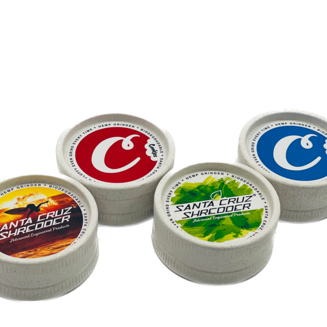 SANTA SANTA CRUZ SHREDDER 2 PIECE  HEMP GRINDER