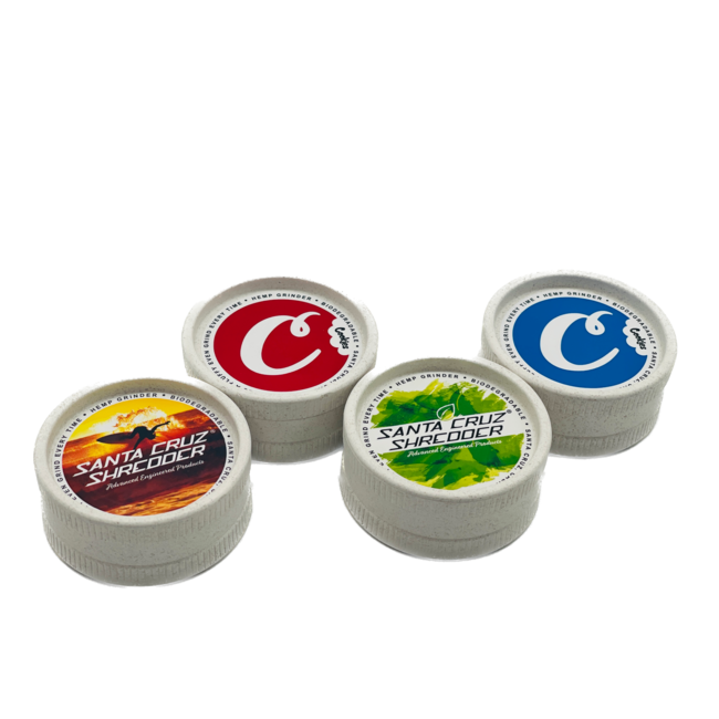 SANTA SANTA CRUZ SHREDDER 2 PIECE HEMP GRINDER
