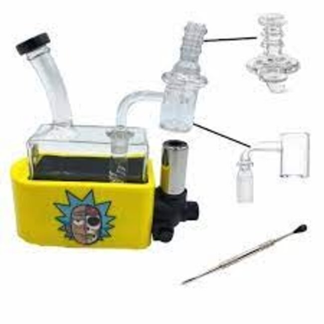 RICK MORTY RIG IN ONE PORTABLE DAB RIG RICK MORTY-2