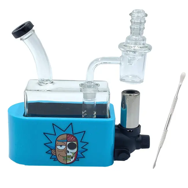 RICK MORTY RIG IN ONE PORTABLE DAB RIG RICK MORTY-2