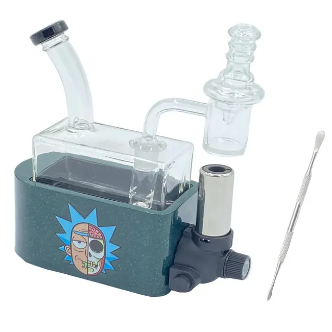 RICK MORTY RIG IN ONE PORTABLE DAB RIG RICK MORTY-2